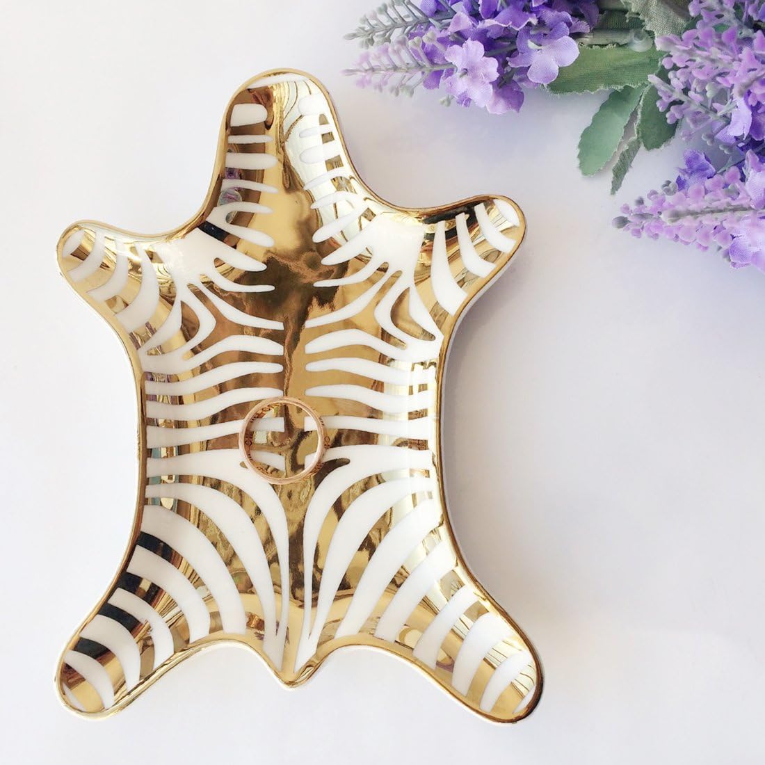 Zebra Stripe Trinket Dish
