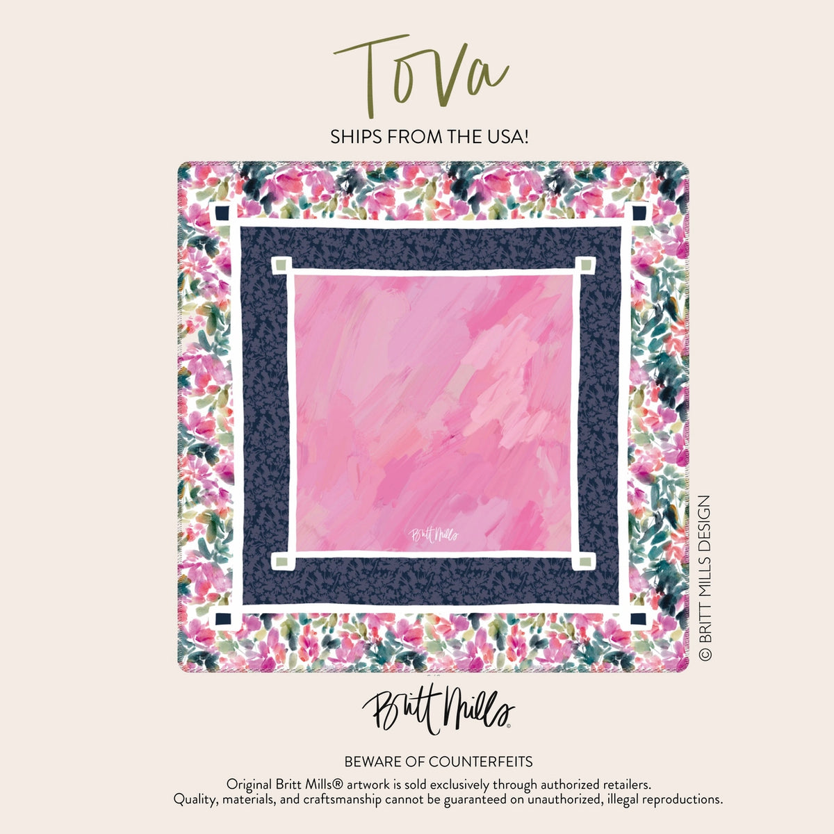 Tova Britt Mills Mat | Britt Mills Design