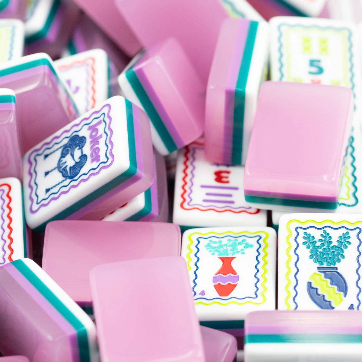 The Legacy Wave Series Tiles Set - Lavender Haze | My Fair Mahjong