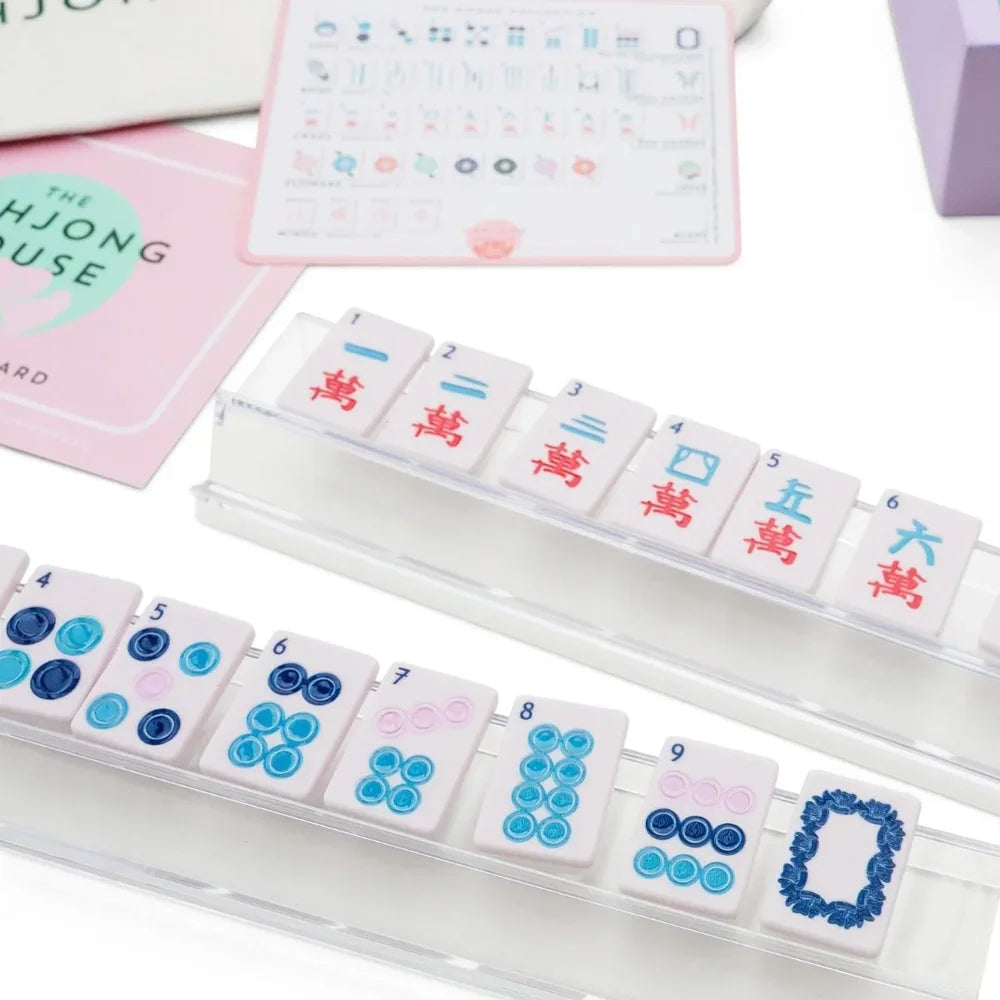 Pale Violet Travel Mahjong Set | The Mahjong House