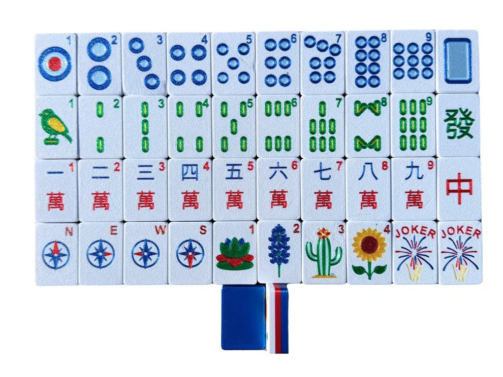 Floating Mahjong Tiles | Spools