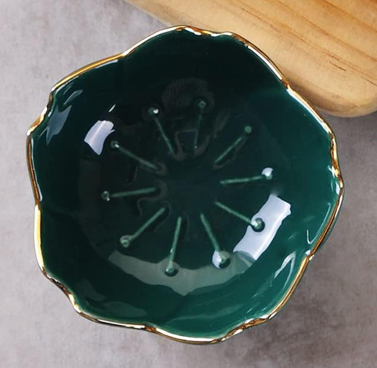 Ceramic Cherry Blossom Dice Dish