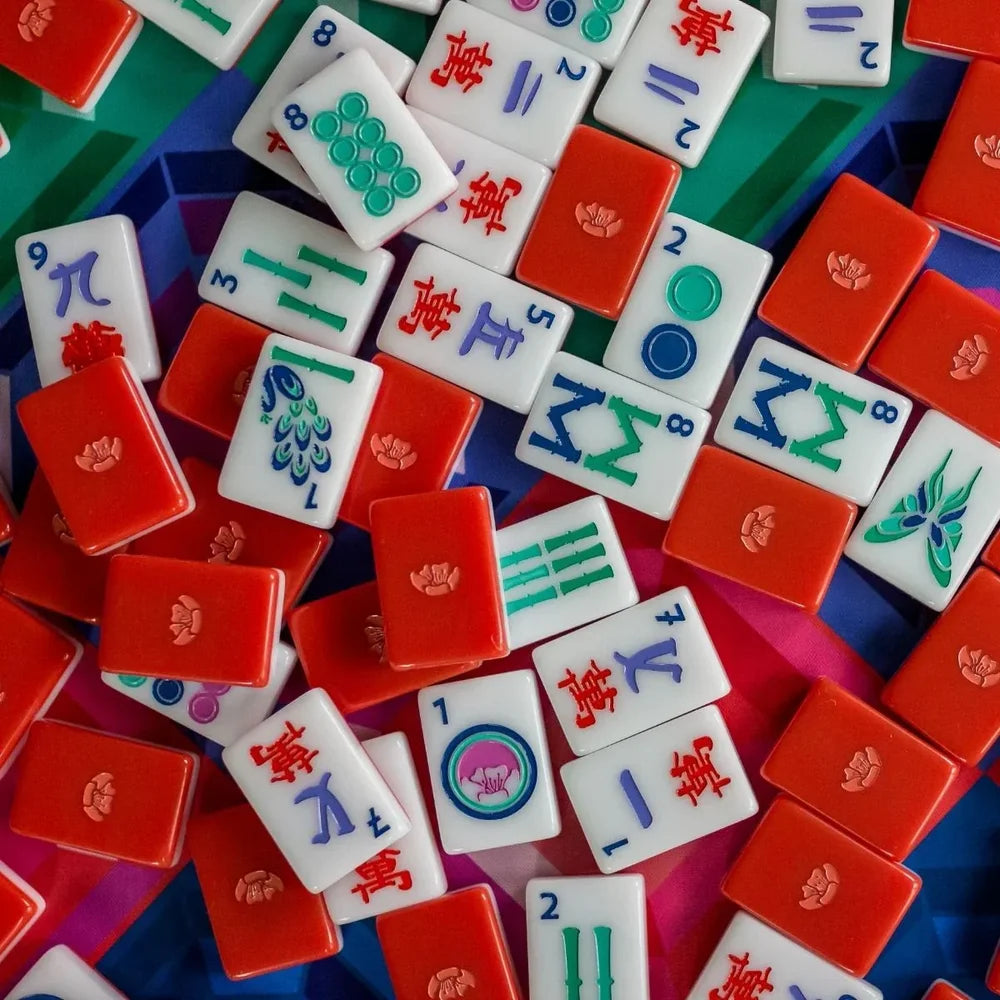 Jewel Ruby The House Tile Set | The Mahjong House