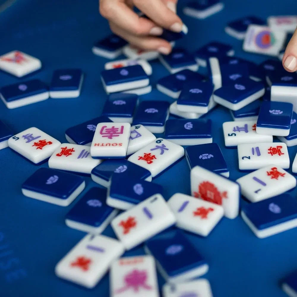 The Jewels! Sapphire House Tiles | The Mahjong House
