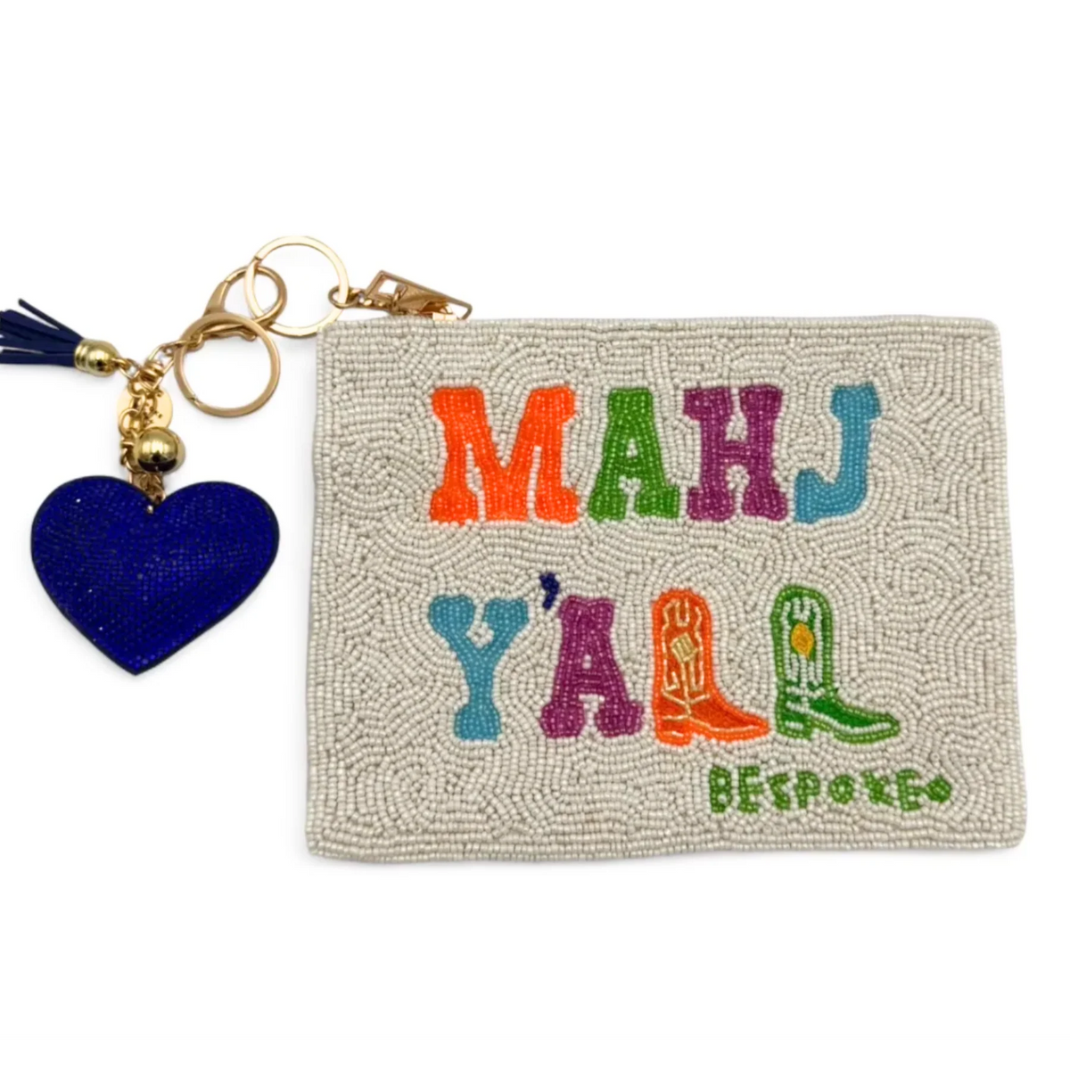 Mahj Y'all Beaded Bag | Bespoke Mahjong
