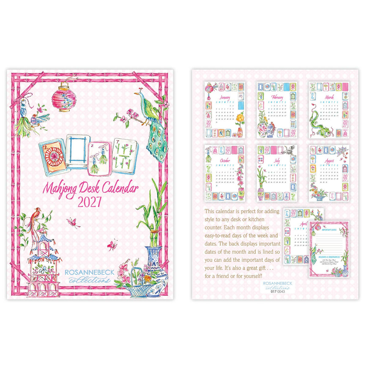 2027 Calendar | RosannaBeck Collections