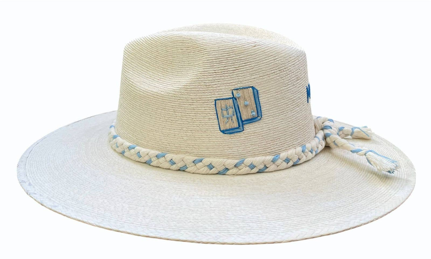 MAHJ BLUE PALM HAT PREORDER