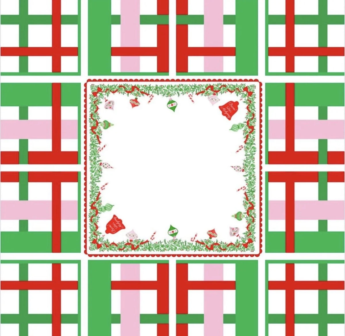 Holly Jolly Christmas Mat | Bam! Let's Mahjong