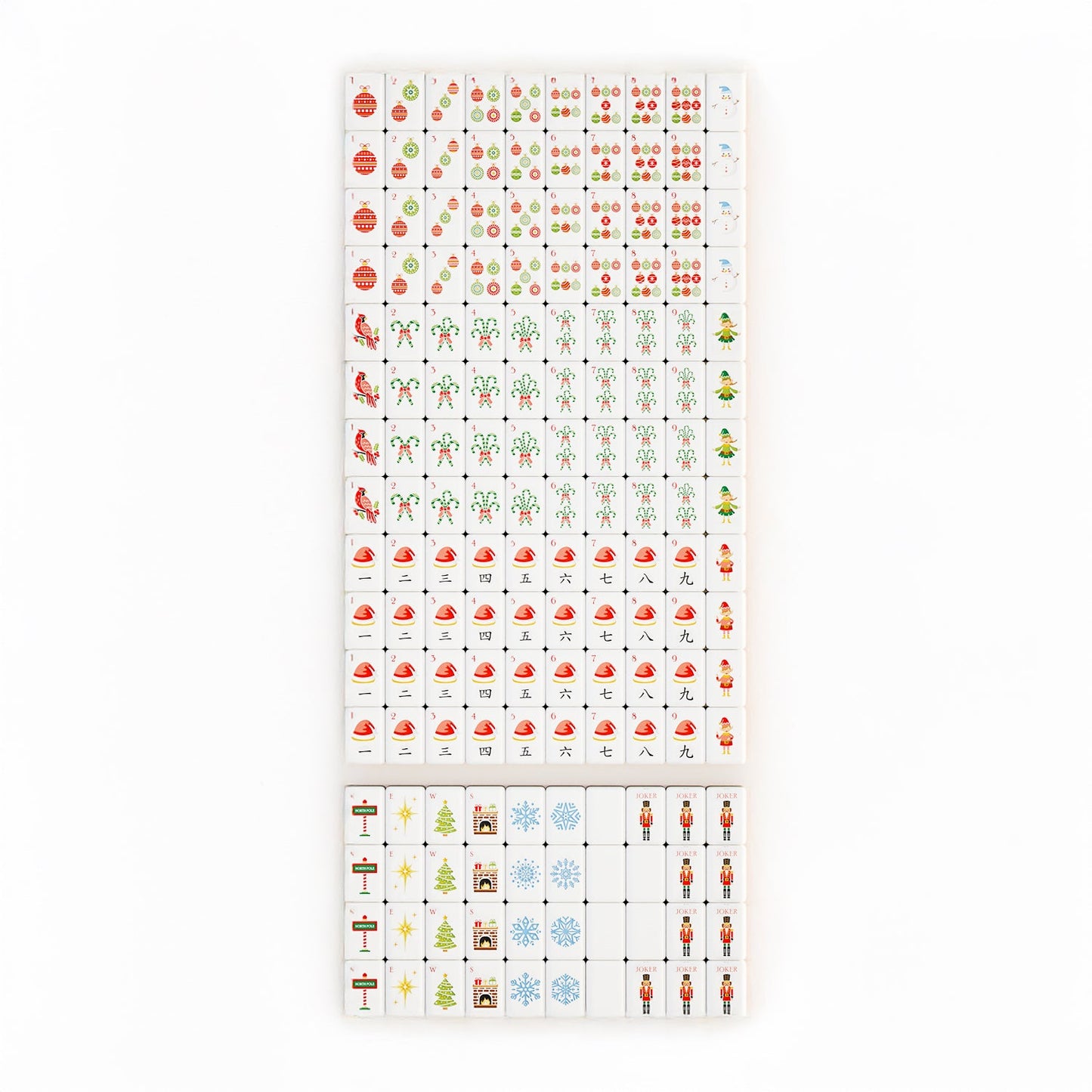 Terrific Tidings Mahjong Tiles | Rack It! Mahjong