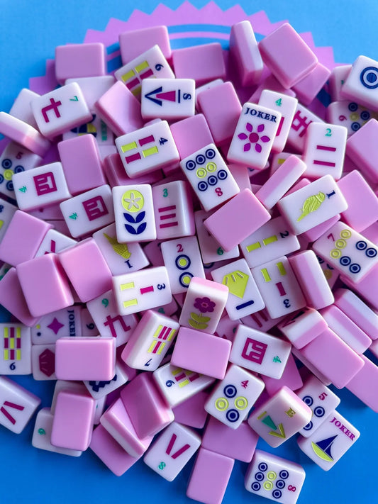 Ballerina Pink Tiles | Mahj Mood