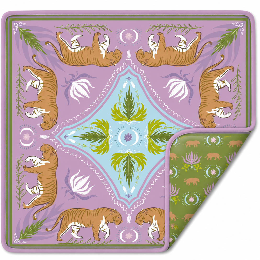 Moon Tiger Double-Sided Mahjong Mat | KEVA