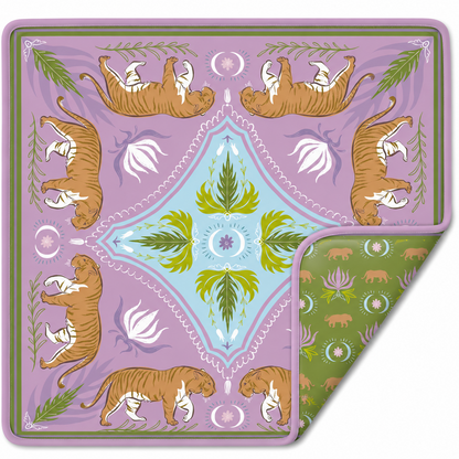 Moon Tiger Double-Sided Mahjong Mat | KEVA