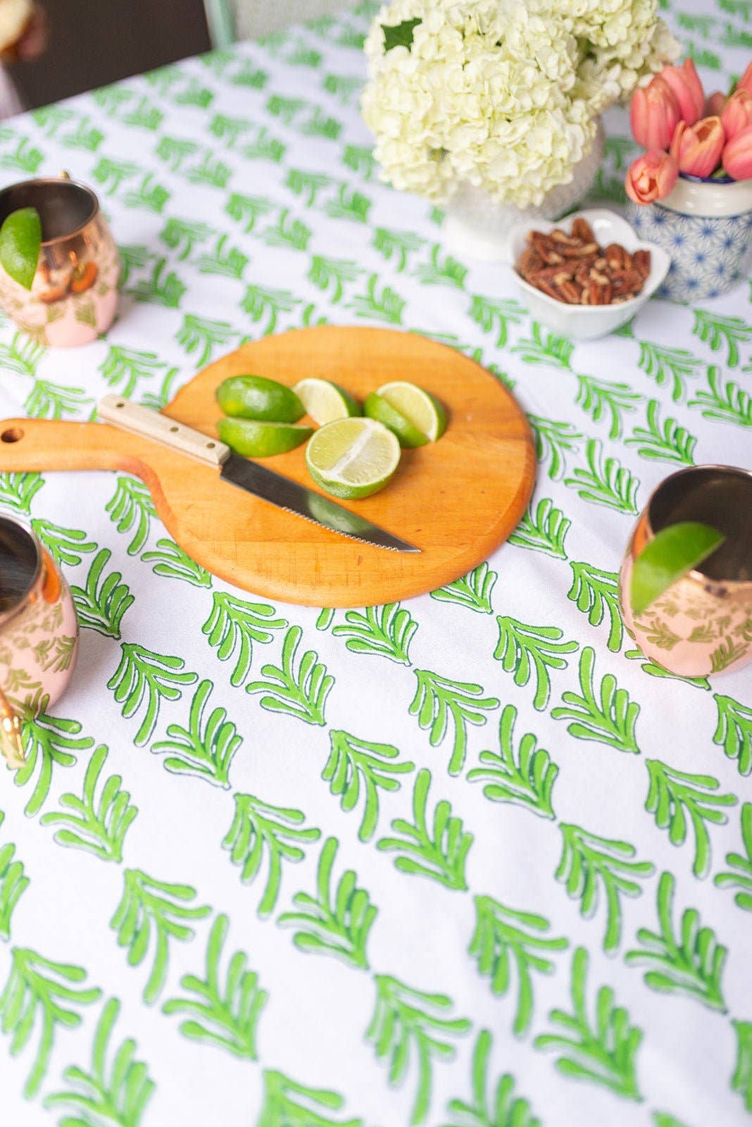 Evergreen & Vine Palmetto Table Throw