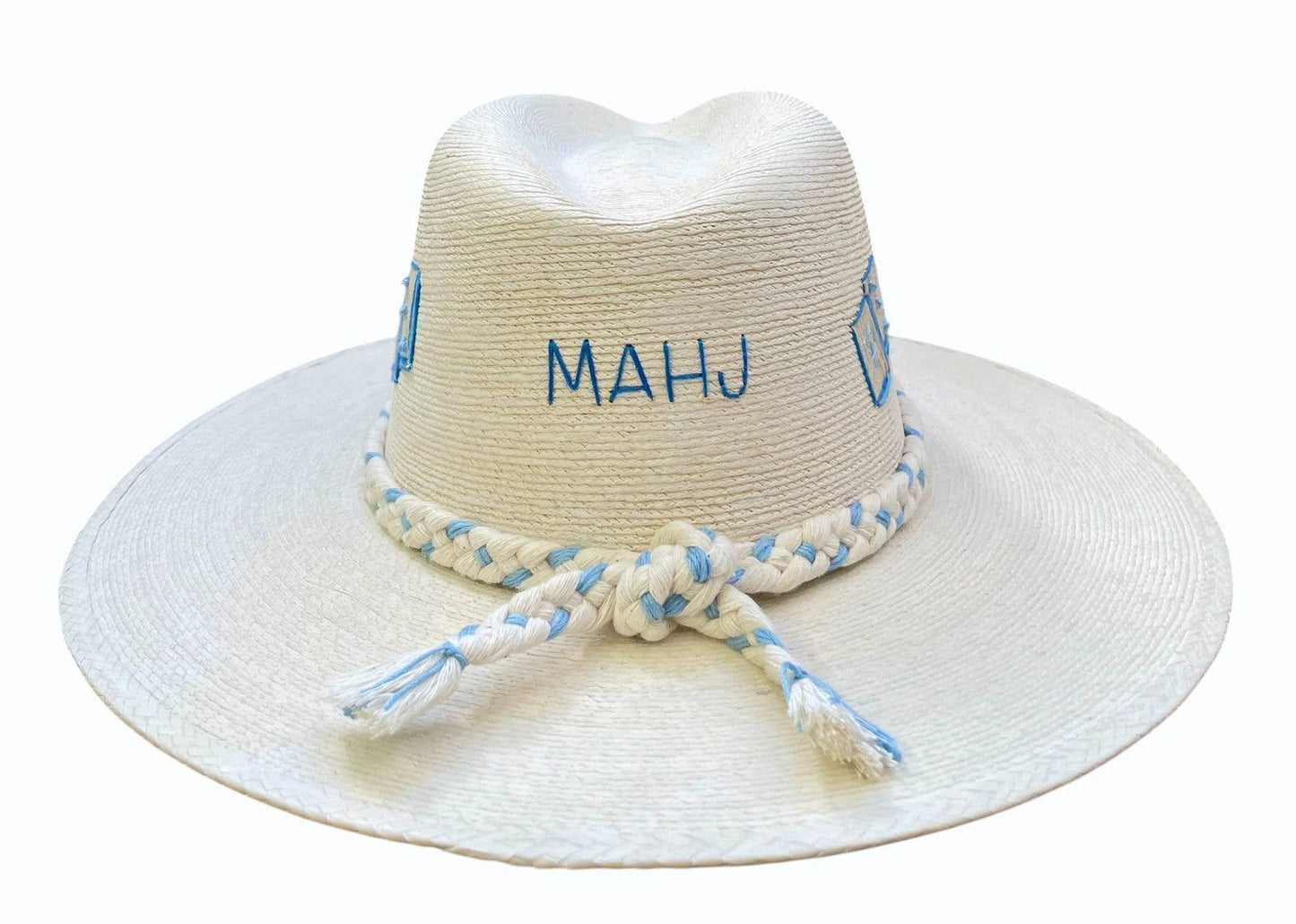 MAHJ BLUE PALM HAT PREORDER