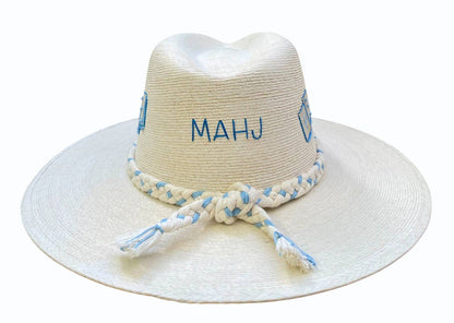 MAHJ BLUE PALM HAT PREORDER