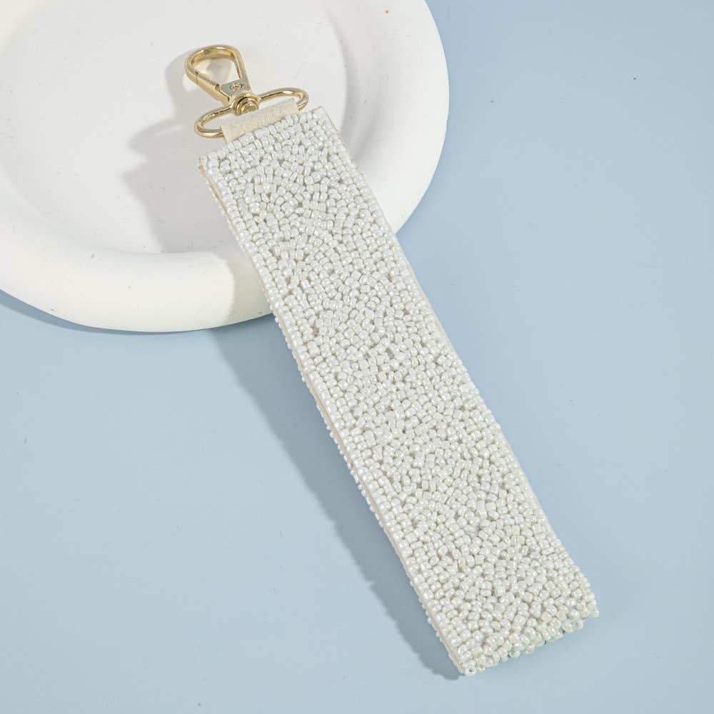 Mahjong Queen Crown Wristlet Keychain