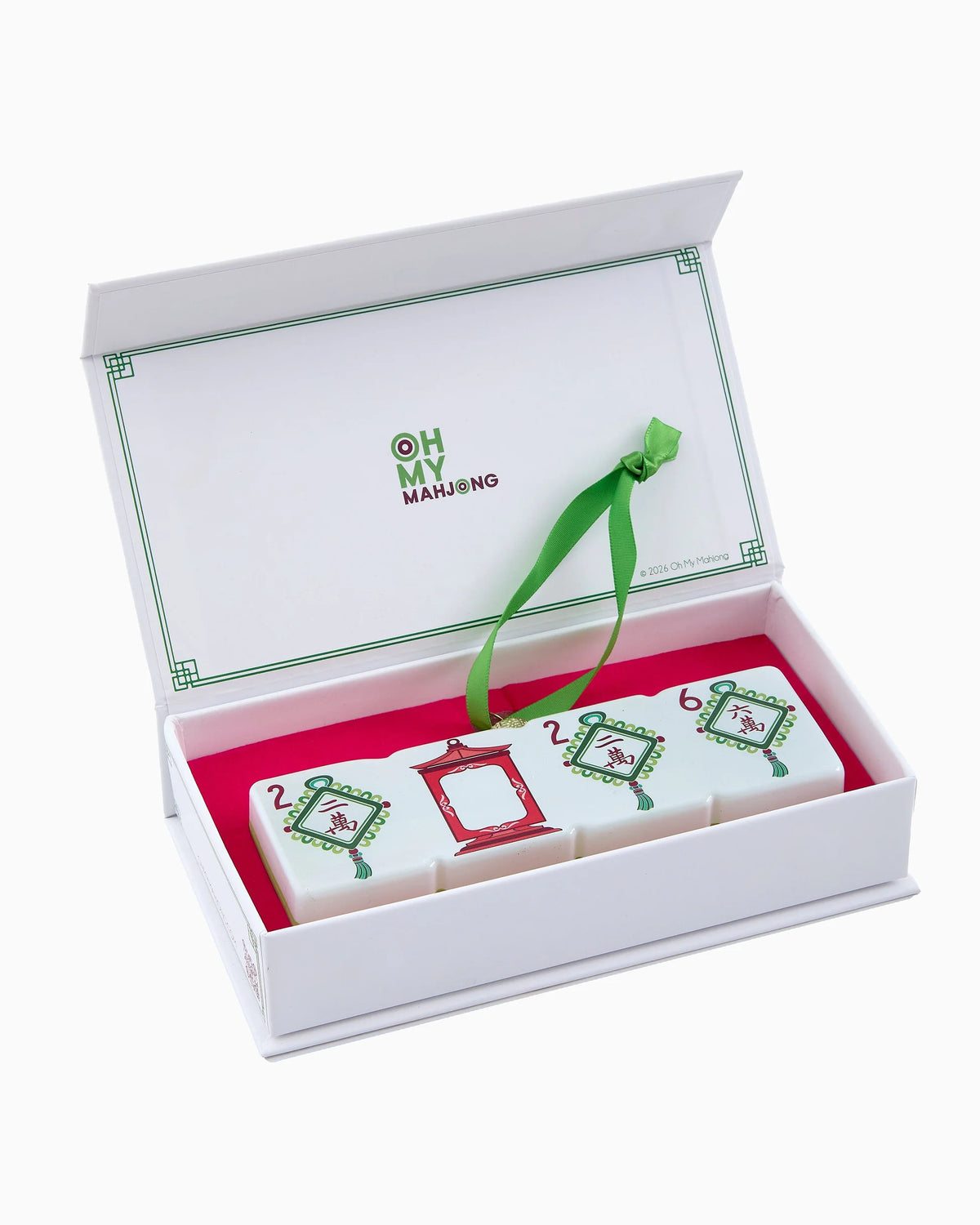 2026 Lucky Knots Ornament | Oh My Mahjong