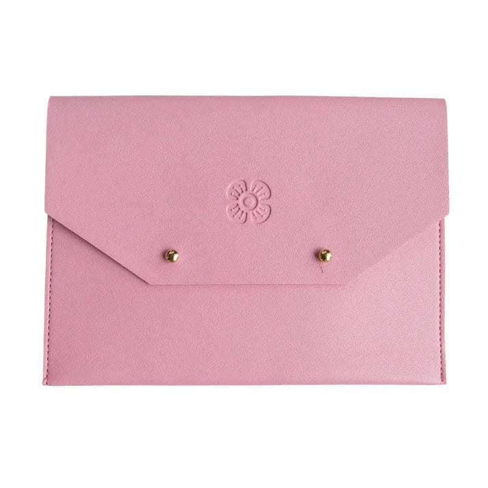 Light Pink Mahjong Card Clutch | The Woodlands Mahjong Society