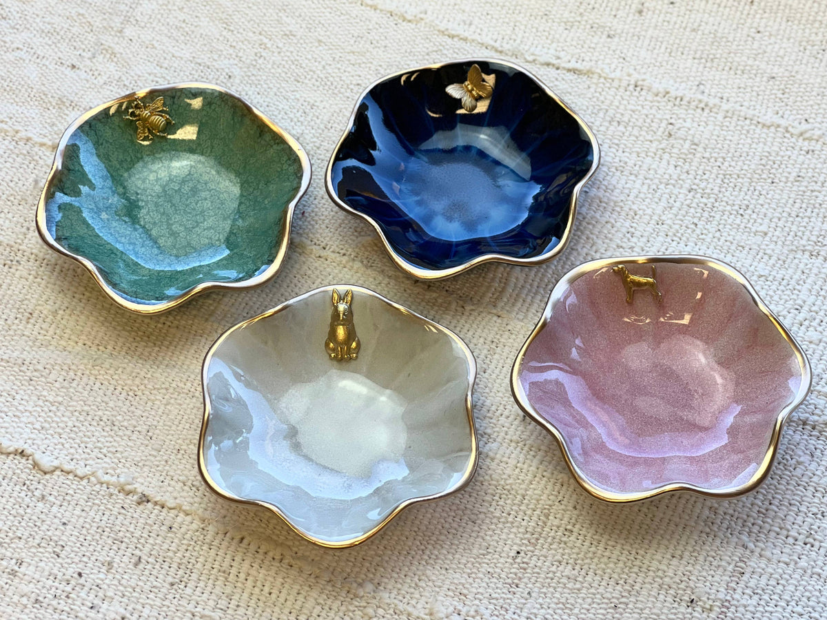 Lotus Flower Ceramic Dish | Ten Twenty Six Designs
