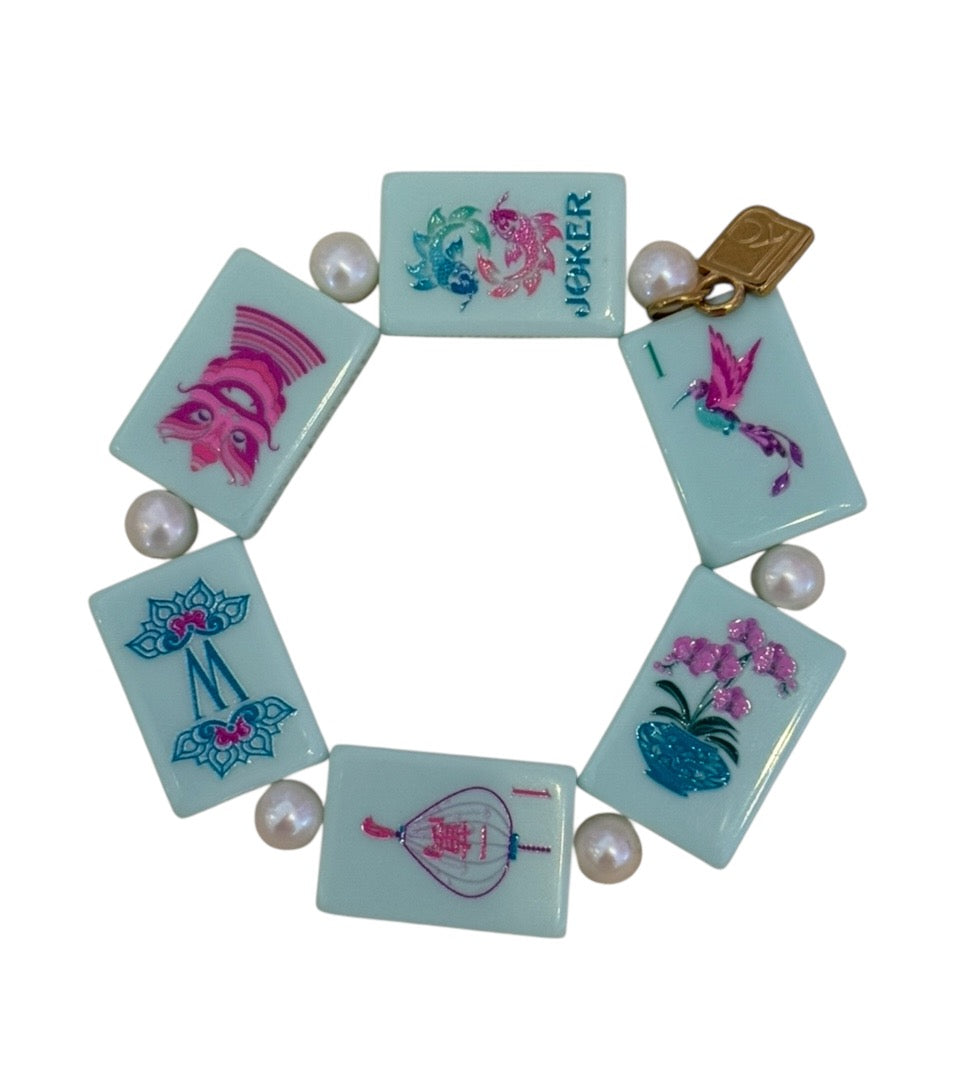 In Mint Condition + Pearl Mahjong Bracelet