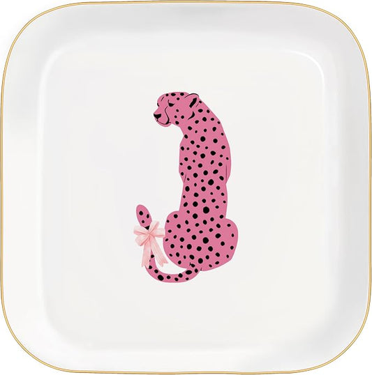 Leopard Ceramic Trinket Dish