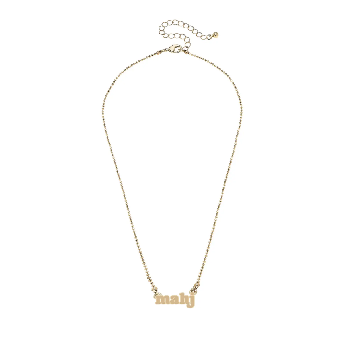 Mahj Ball Chain Necklace