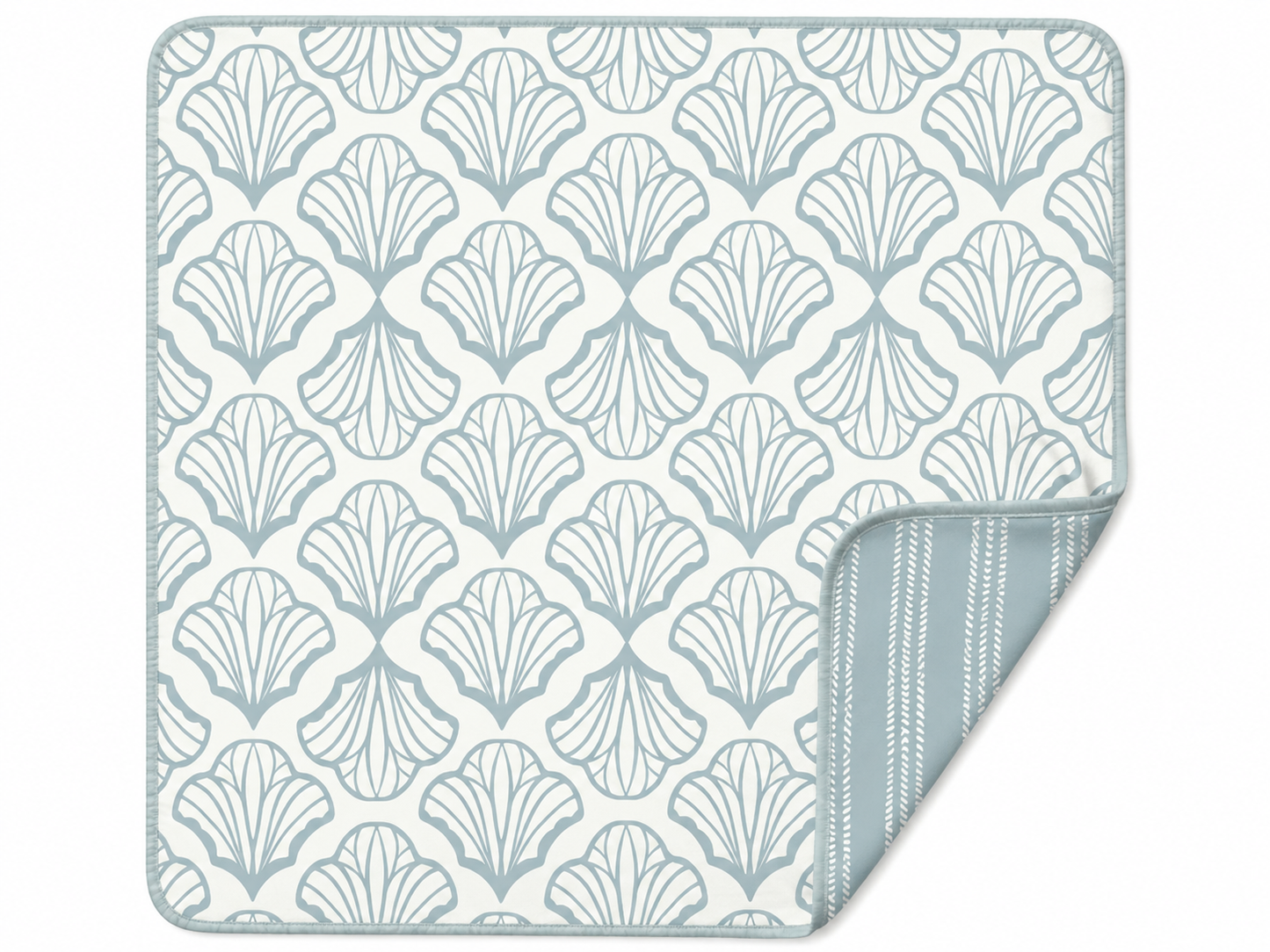 Salt + Sandy Double-Sided Mahjong Mat | KEVA