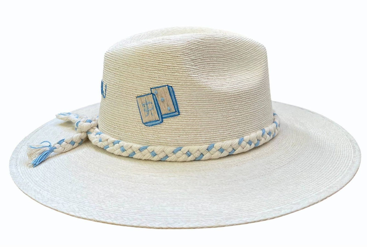 MAHJ BLUE PALM HAT PREORDER