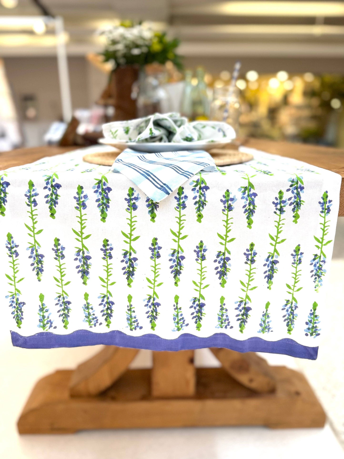 Bluebonnets Table Runner