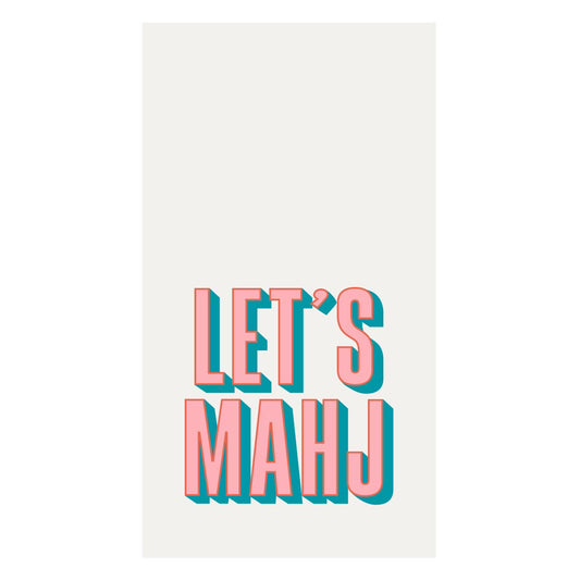 Mahjong Paper Guest Towels | soiree-sisters