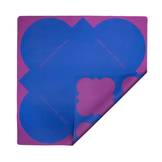 Amethyst Table Double-Sided Mahjong Mat | The Mahjong House