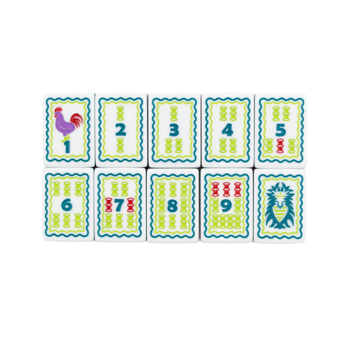 The Legacy Wave Series Tiles Set - Lavender Haze | My Fair Mahjong