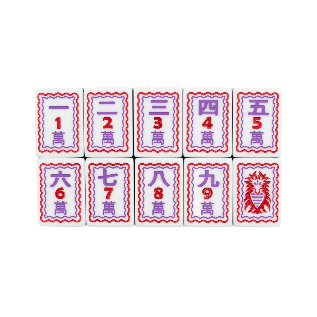 The Legacy Wave Series Tiles Set - Lavender Haze | My Fair Mahjong