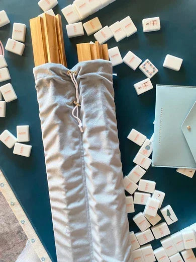 Velvet Mahjong Rack Storage Bag | Peace Love Mahjong