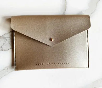 Mahjong Card Clutch | Peace Love Mahjong