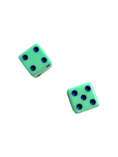 Colorful Mahjong Dice Set | Peace Love Mahjong