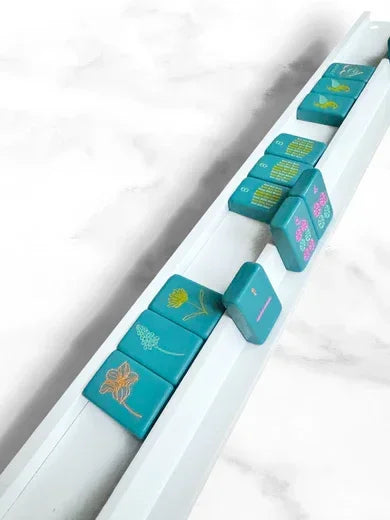 White Mahjong Racks & Pushers | Peace Love Mahjong