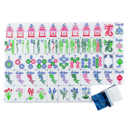 The Jubilee Series Tiles Set - Midnight Blue | My Fair Mahjong
