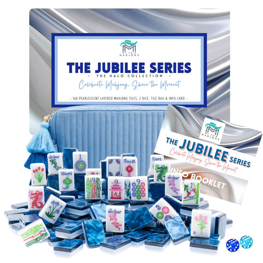 The Jubilee Series Tiles Set - Midnight Blue | My Fair Mahjong