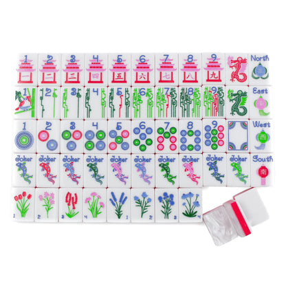 The Jubilee Series Tiles Set - Pearl White | My Fair Mahjong