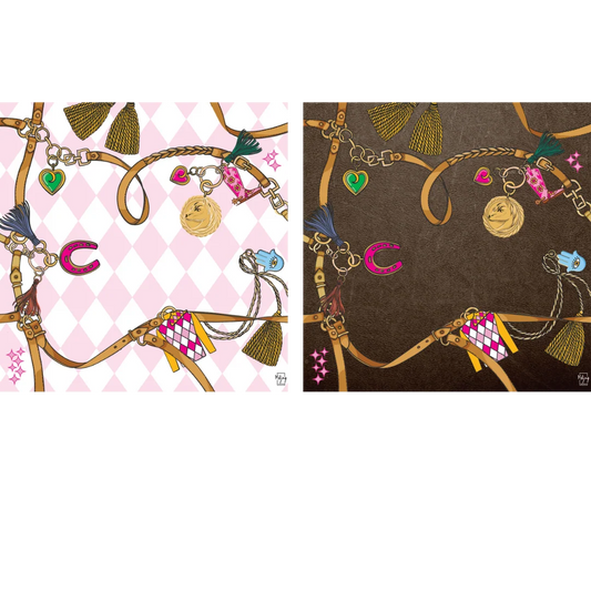 YEAR OF THE HORSE MAT - HARLEQUIN | Bespoke Mahjong