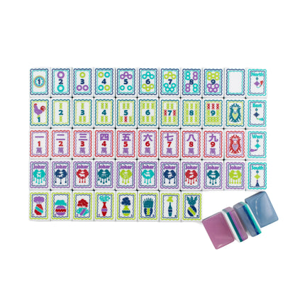 The Legacy Wave Series Tiles Set - Lavender Haze | My Fair Mahjong