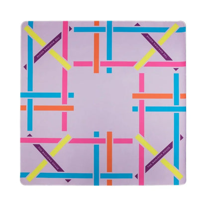 Lilac Trellis Double-Sided Mahjong Mat | The Mahjong House