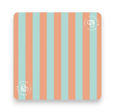 Plaids and Stripes Mahjong Mat | Peace Love Mahjong