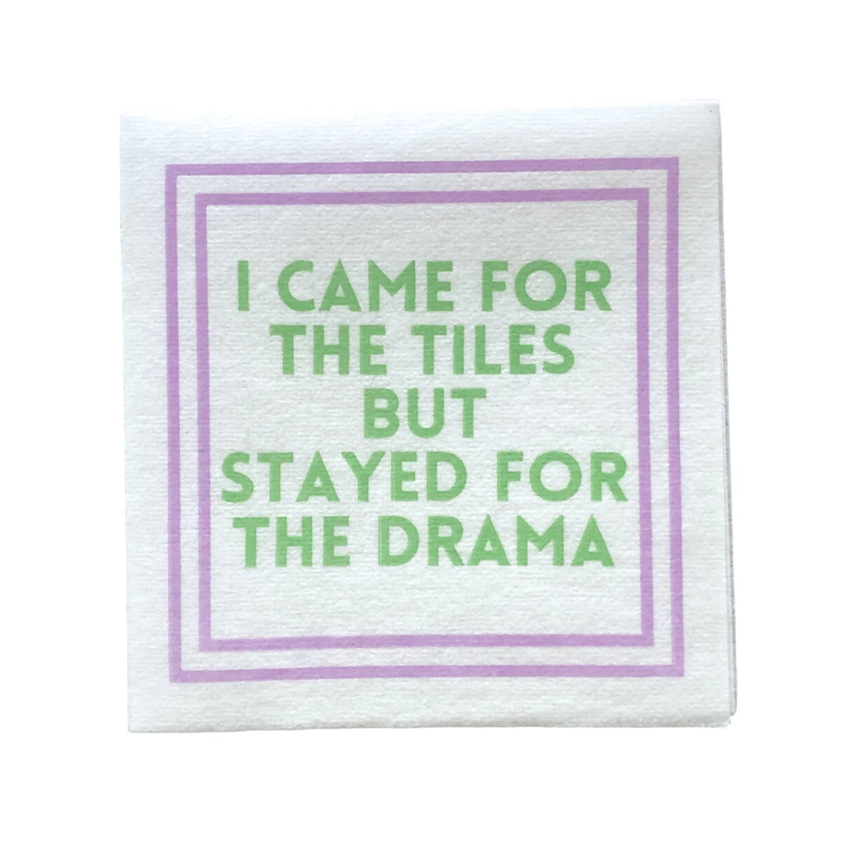 Mahjong Cocktail Napkins | My Fair Mahjong