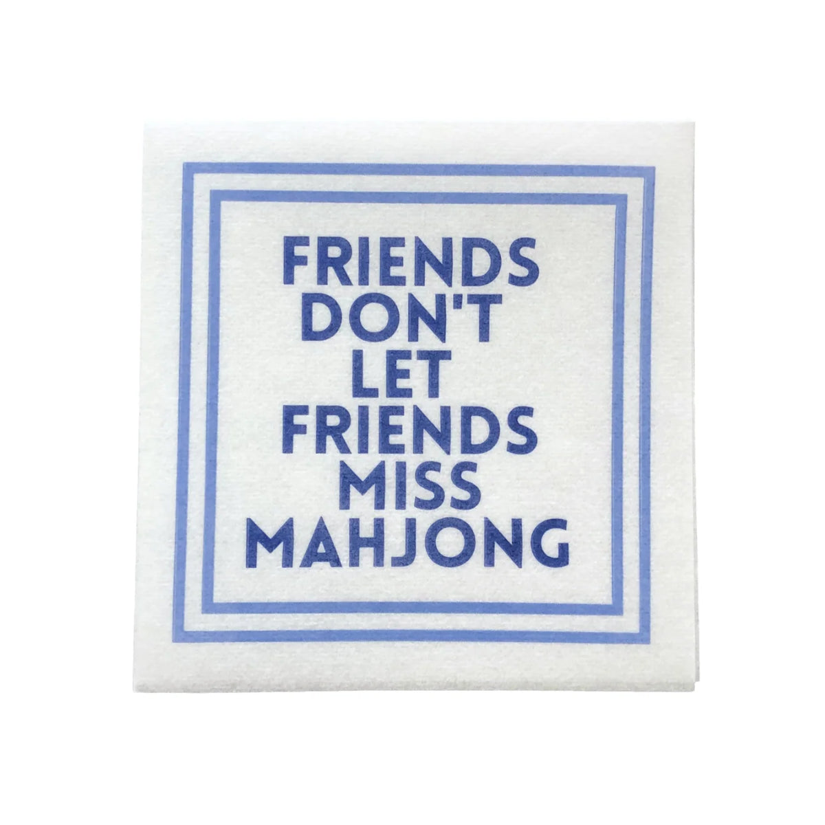 Mahjong Cocktail Napkins | My Fair Mahjong