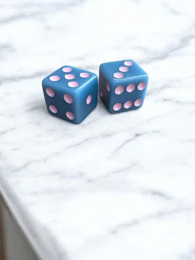 Colorful Mahjong Dice Set (Set of 2) | Peace Love Mahjong