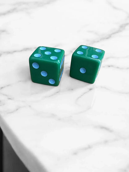 Colorful Mahjong Dice Set (Set of 2) | Peace Love Mahjong