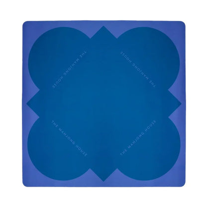 Sapphire Table Double-Sided TRAVEL Mahjong Mat | The Mahjong House