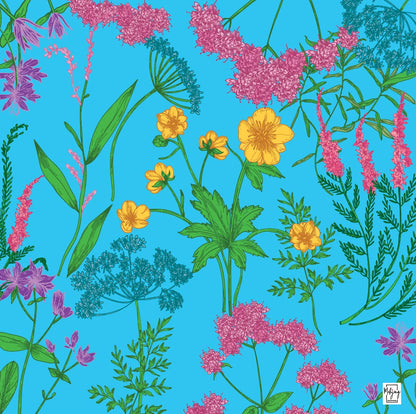 Turquoise Glow Mahjong Mat | Bespoke Mahjong